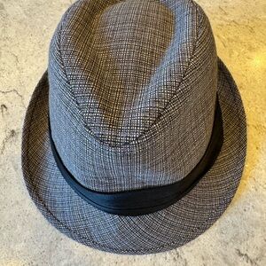 Stylish Gray Fedora Hat